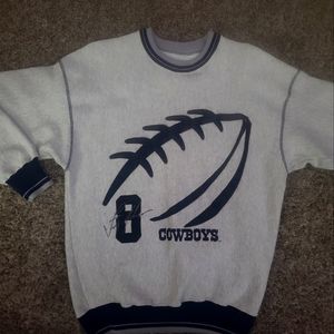 Legends Athletic Size L Dallas Cowboys Sweatshirt